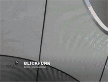 Tablet Screenshot of blickfunk.at